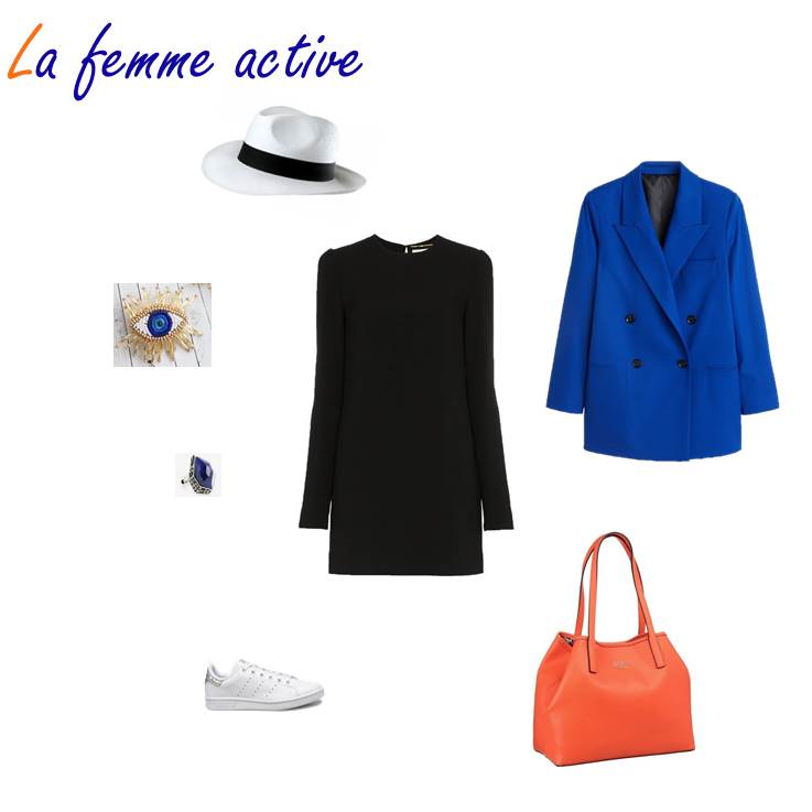 Petite robe noire pour la femme active - exemple