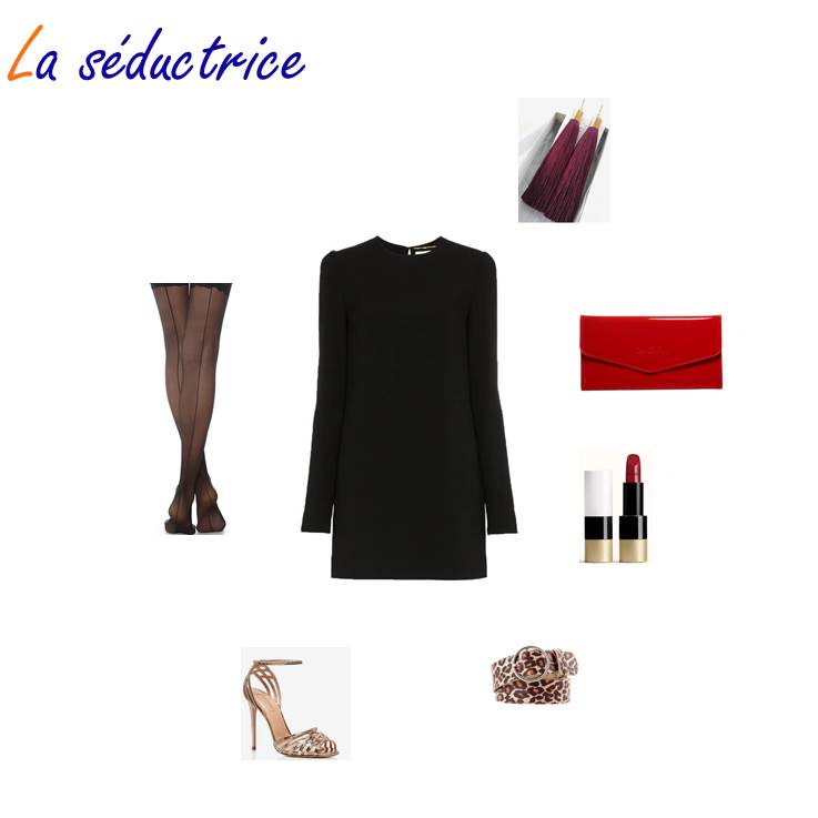 Petite robe noire pour la séductrice